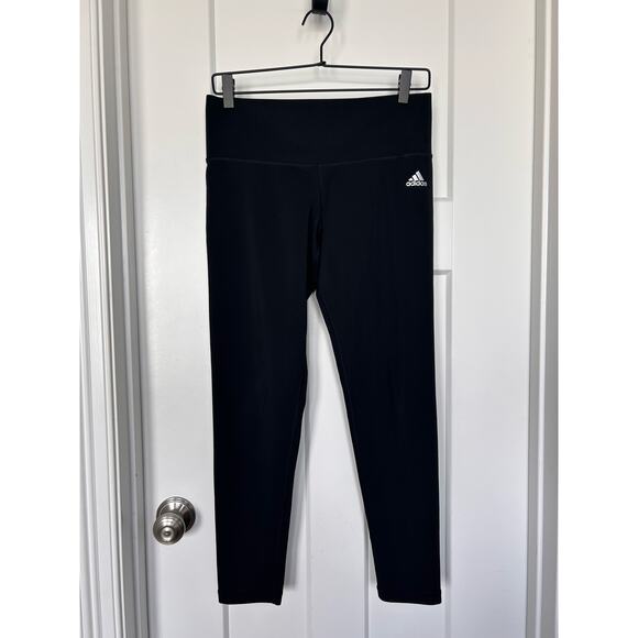 Adidas Womens Climalite Tights Legging on Training Activewear Black medium - Picture 1 of 10